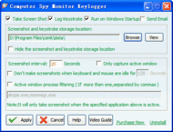 Computer Spy Monitor Keylogger screenshot